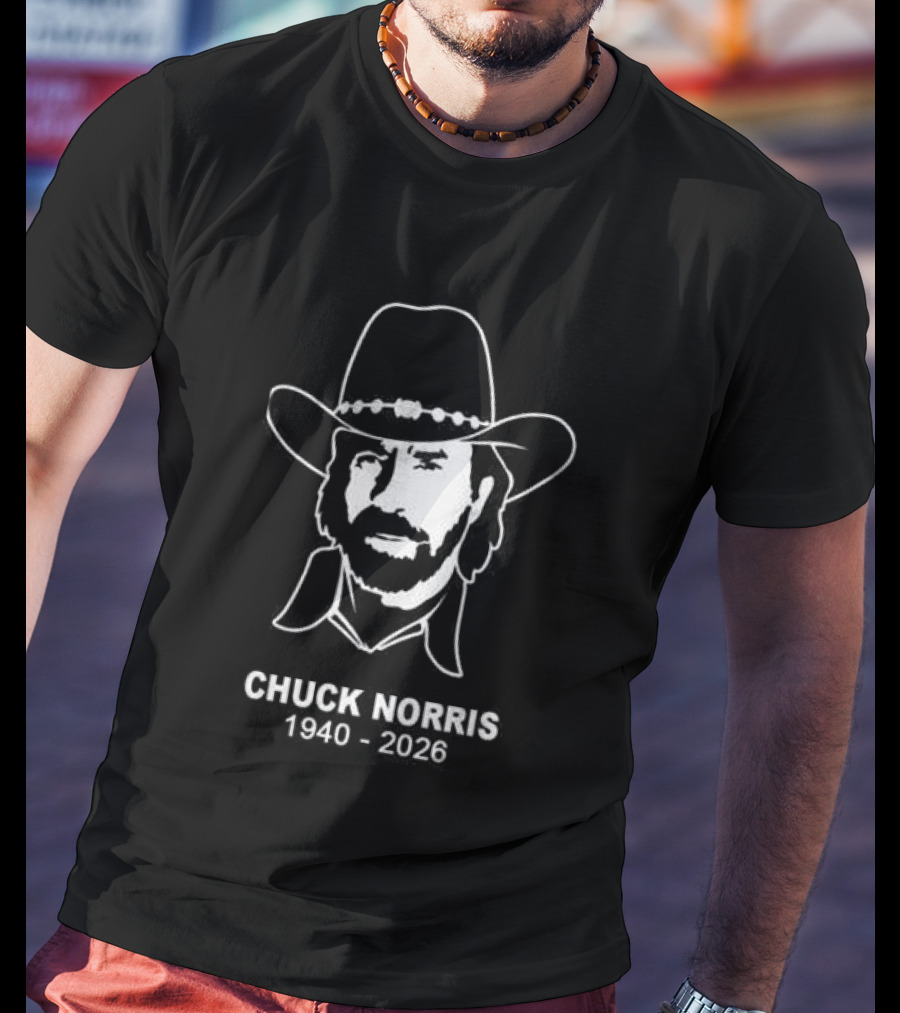 Chuck Norris Forever In Our Memories 1940 2026 WWE Legend 2 Sides T-Shirt