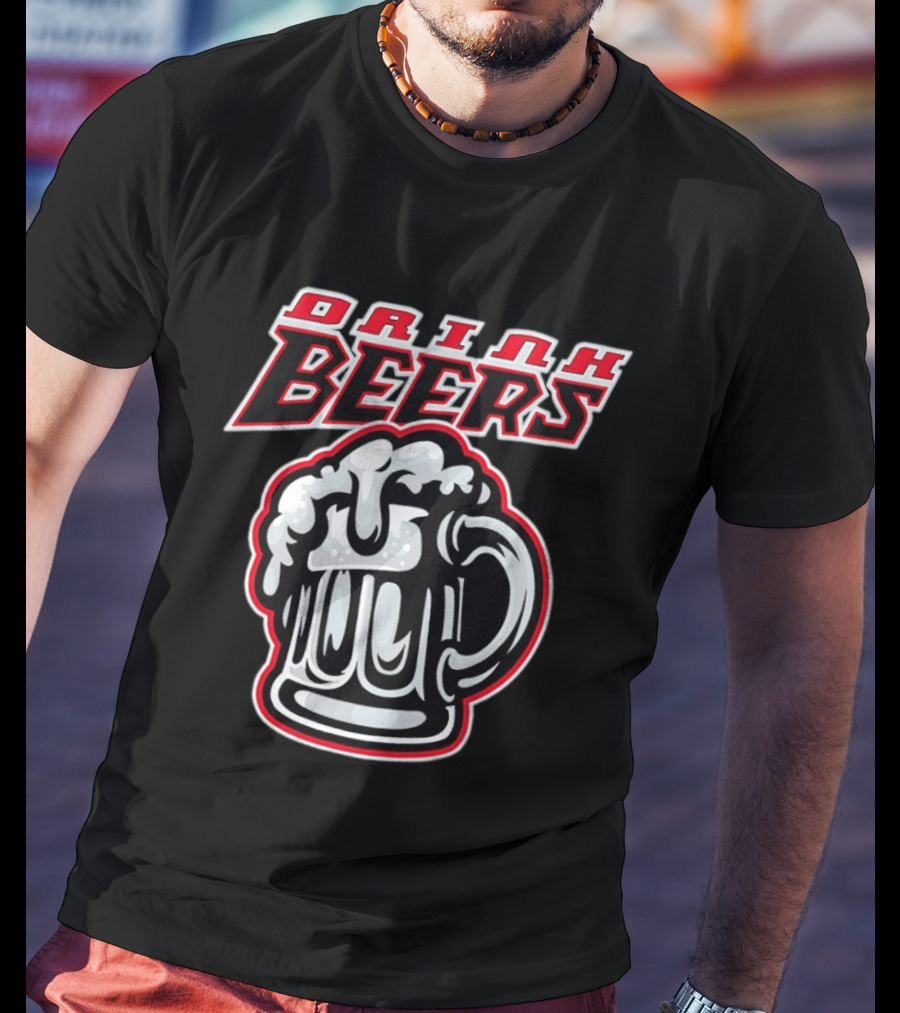 Buffalo Bills Drink Beers Football Fans Toasting T-Shirt