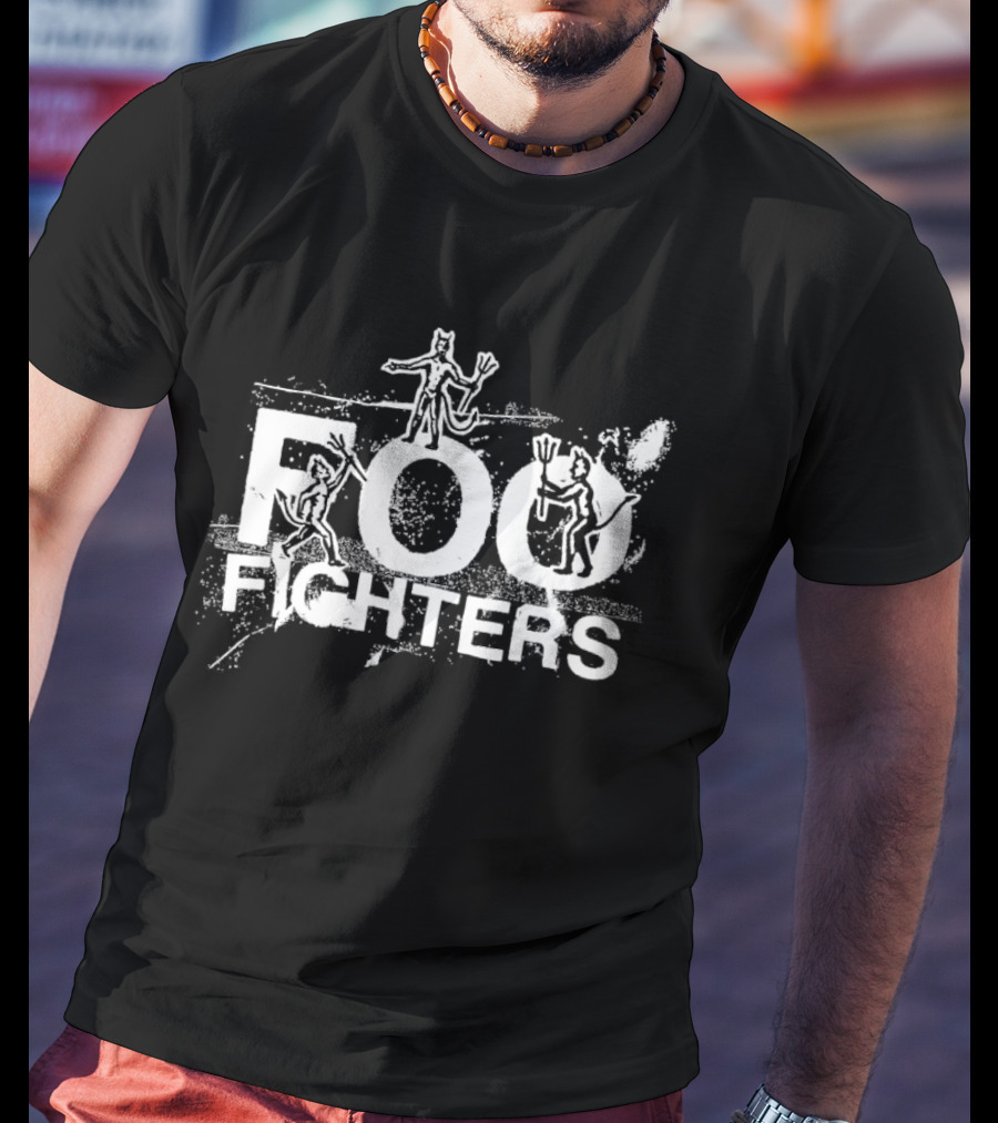 Foo Fighters Devil Iconic Characters T-Shirt