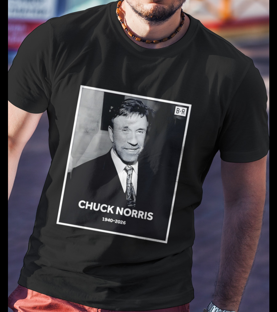 Chuck Norris 1940 2026 B R Legend T-Shirt