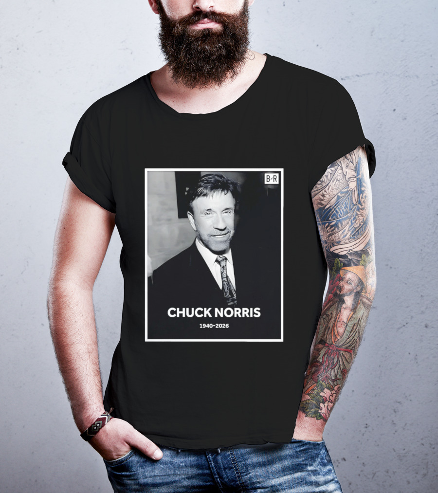 Chuck Norris 1940 2026 B R Legend T-Shirt