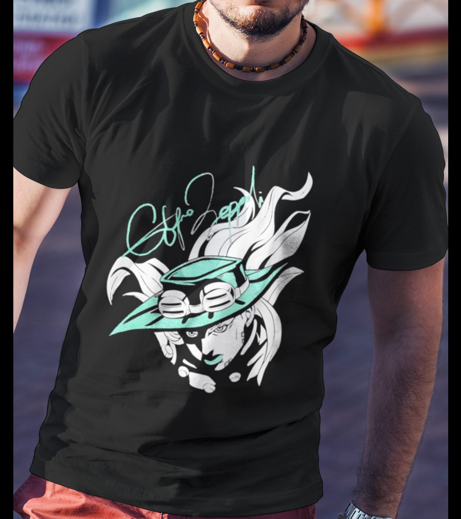 Gyro Zeppeli Steel Ball Run T-Shirt