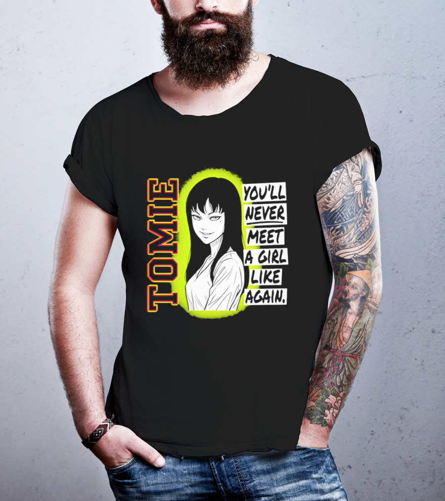 Tomie You'll Never Meet A Girl Like Me Again Junji Ito T-Shirt