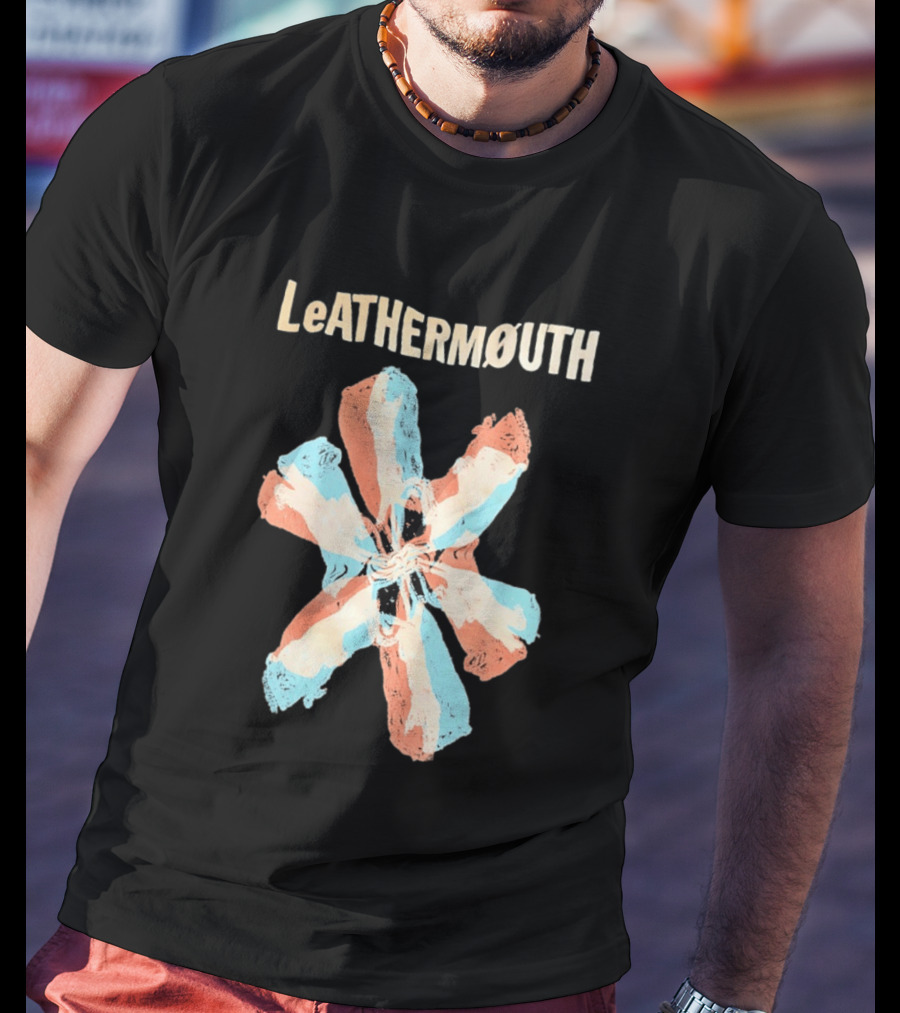 Leathermouth Psychedelic Abstract Flower T-Shirt