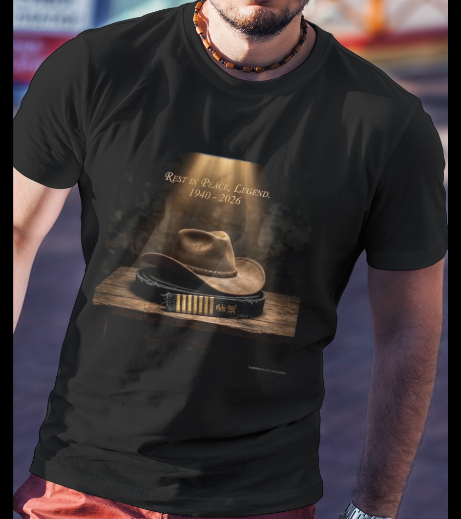 Rest In Peace Legend Chuck Norris 1940 2026 Forever T-Shirt