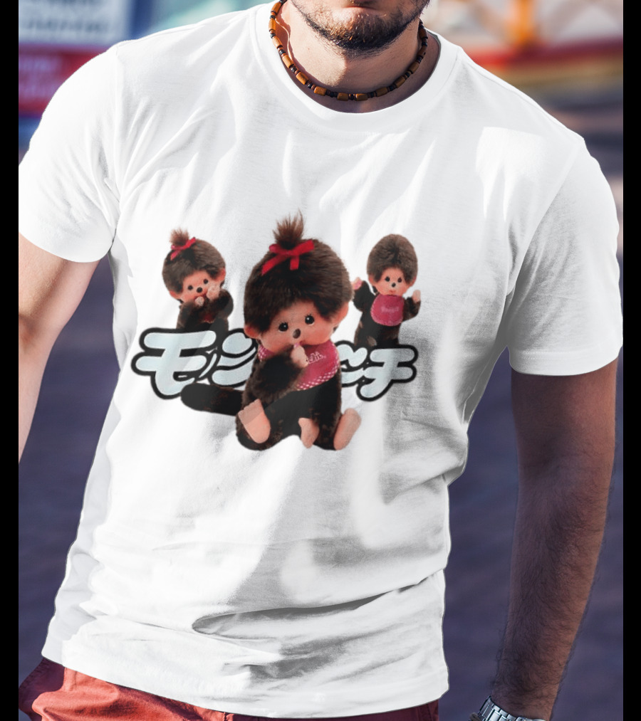 Monchhichi Marat Safin Sekiguchi Iconic Character Trio T-Shirt