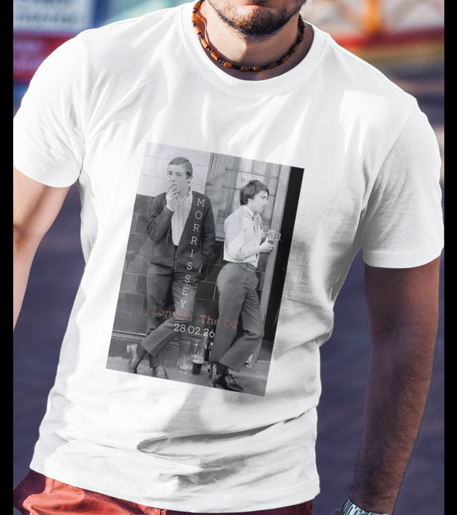Morrissey London The O2 28.02.26 T-Shirt