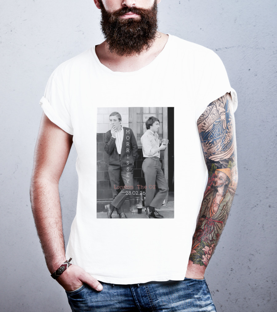 Morrissey London The O2 28.02.26 T-Shirt