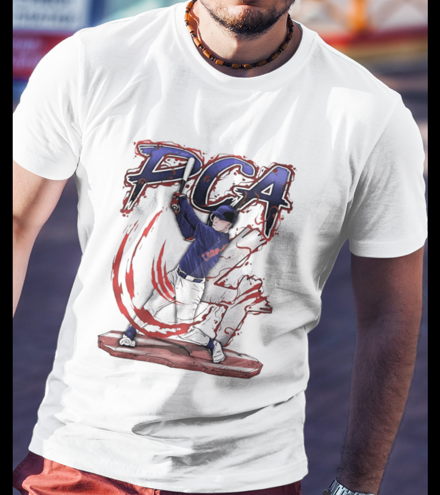 PCA Player Of 4 Philadelphia Phillies Baseball 2026 Batter Stance Action T-Shirt