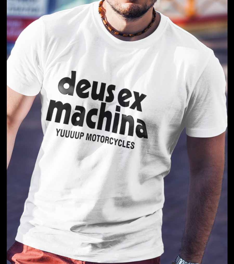 Deus Ex Machina Yuuup Motorcycles T-Shirt