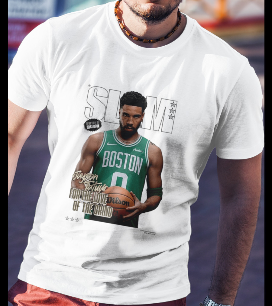 SLAM 261 Jayson Tatum Boston Celtics For The Love Of The Grind T-Shirt