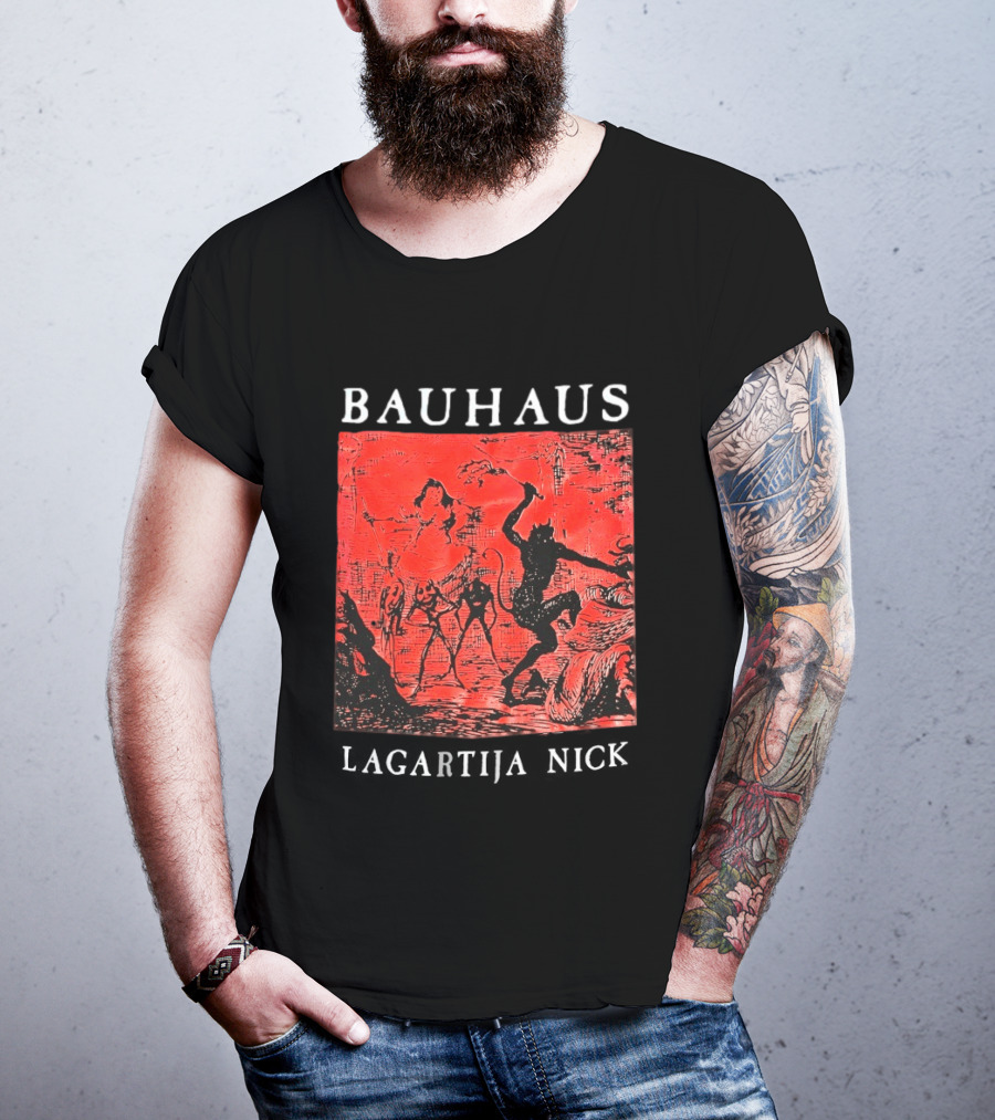 Bauhaus Lagartija Nick Mythical Creature Devil T-Shirt