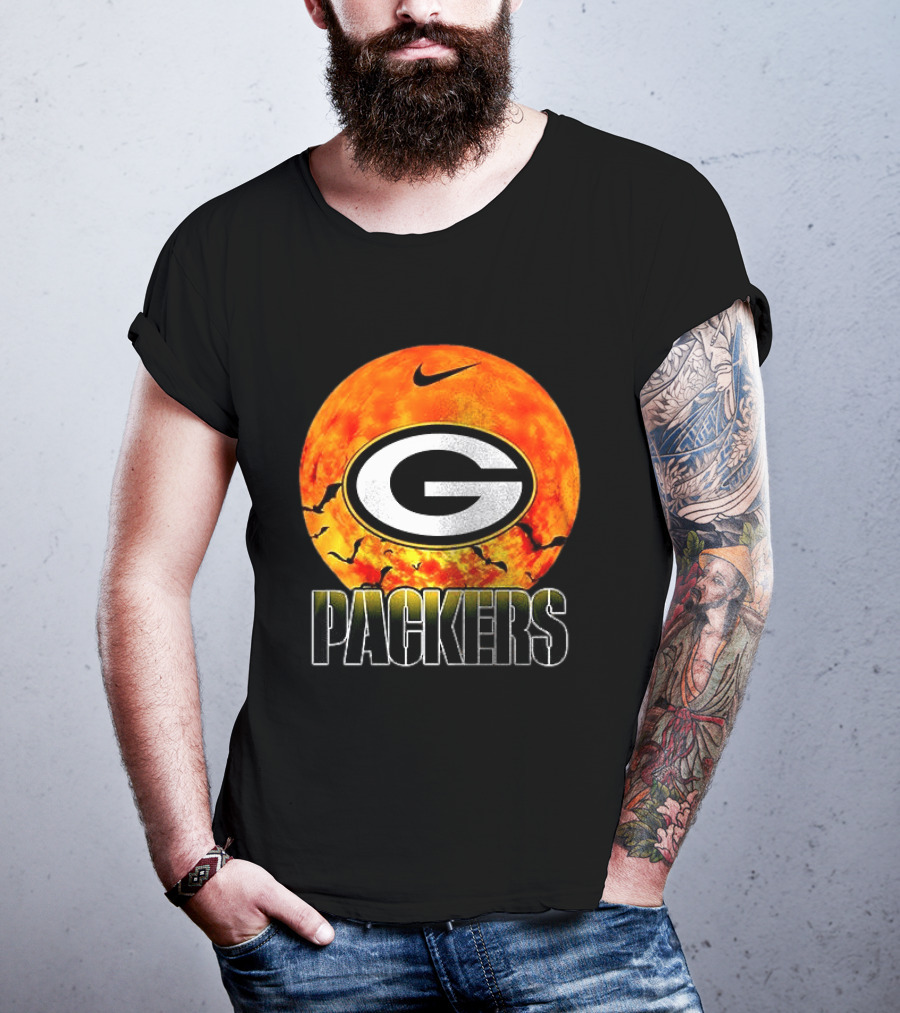 Green Bay Packers Grinch Halloween Season T-Shirt