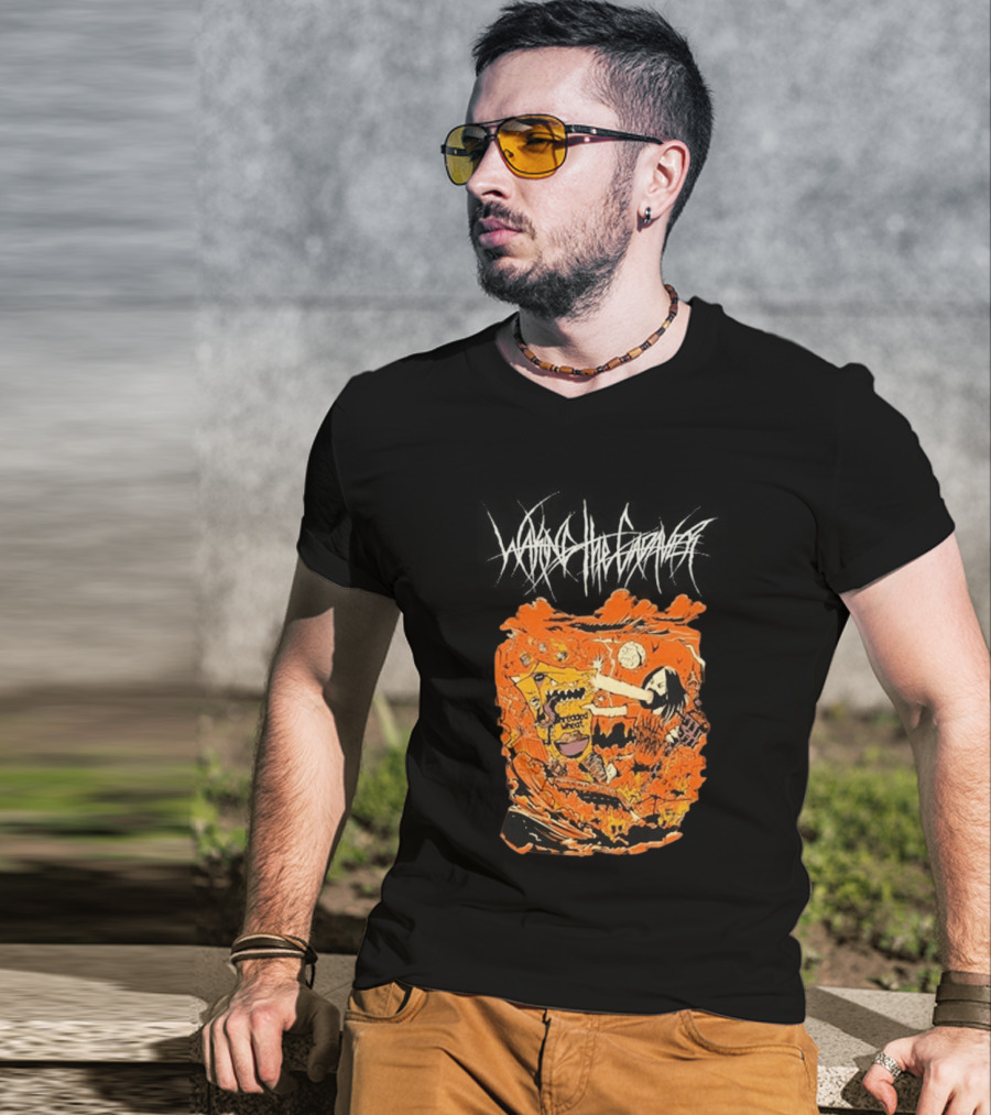 Waking The Cadaver Don Vs Wheat Monster Battle Scene T-Shirt