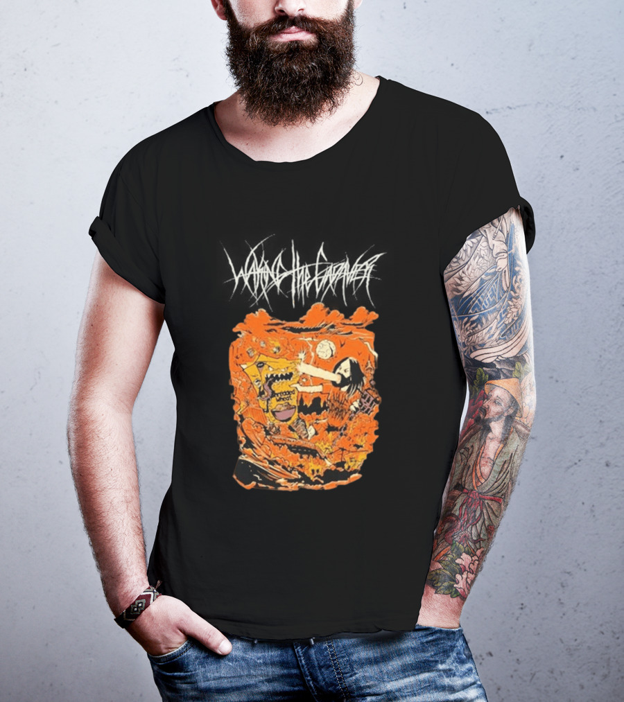 Waking The Cadaver Don Vs Wheat Monster Battle Scene T-Shirt