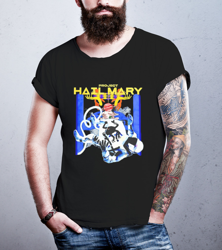 Hail Mary Sci Fi Space Adventure Book Lover T-Shirt