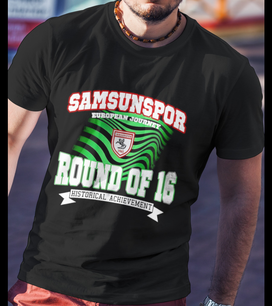 Samsunspor European Journey 1965 Round Of 16 Historical T-Shirt