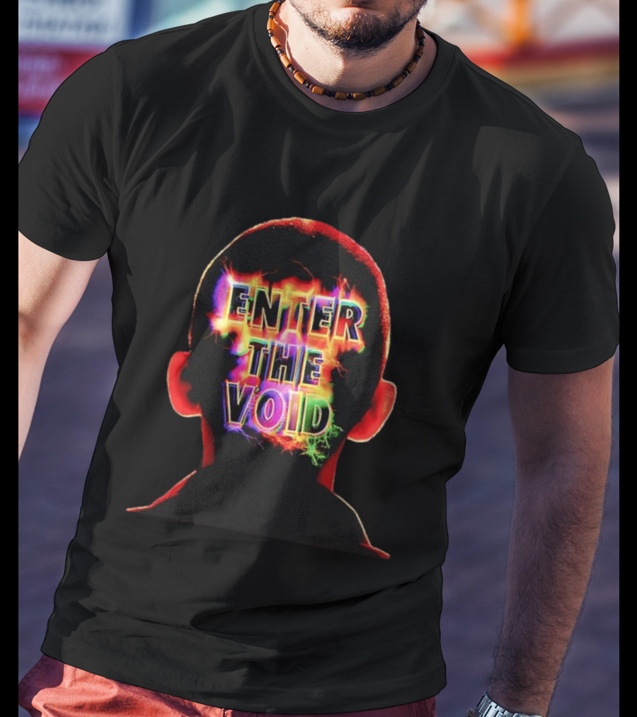 Enter The Void 2009 Film Neon Head Visual T-Shirt