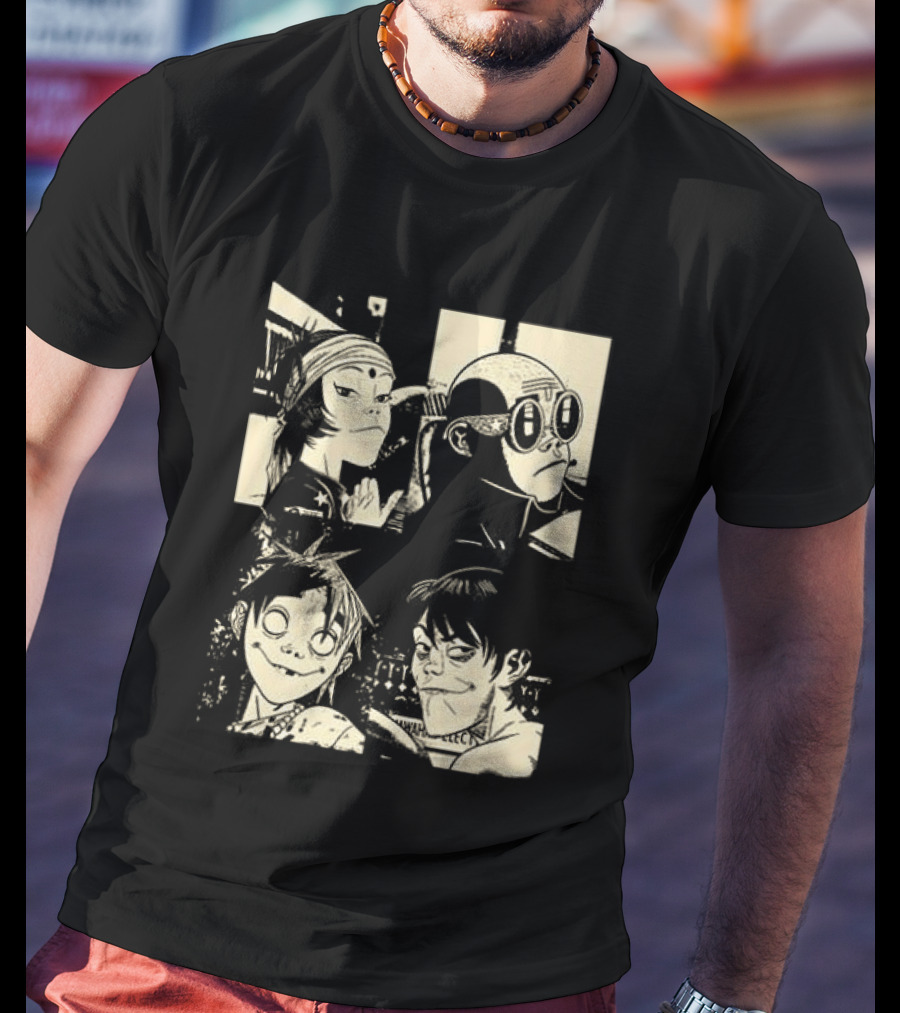 Gorillaz The Mountain Tour 2023 Dates And Locations Vintage Band T-Shirt