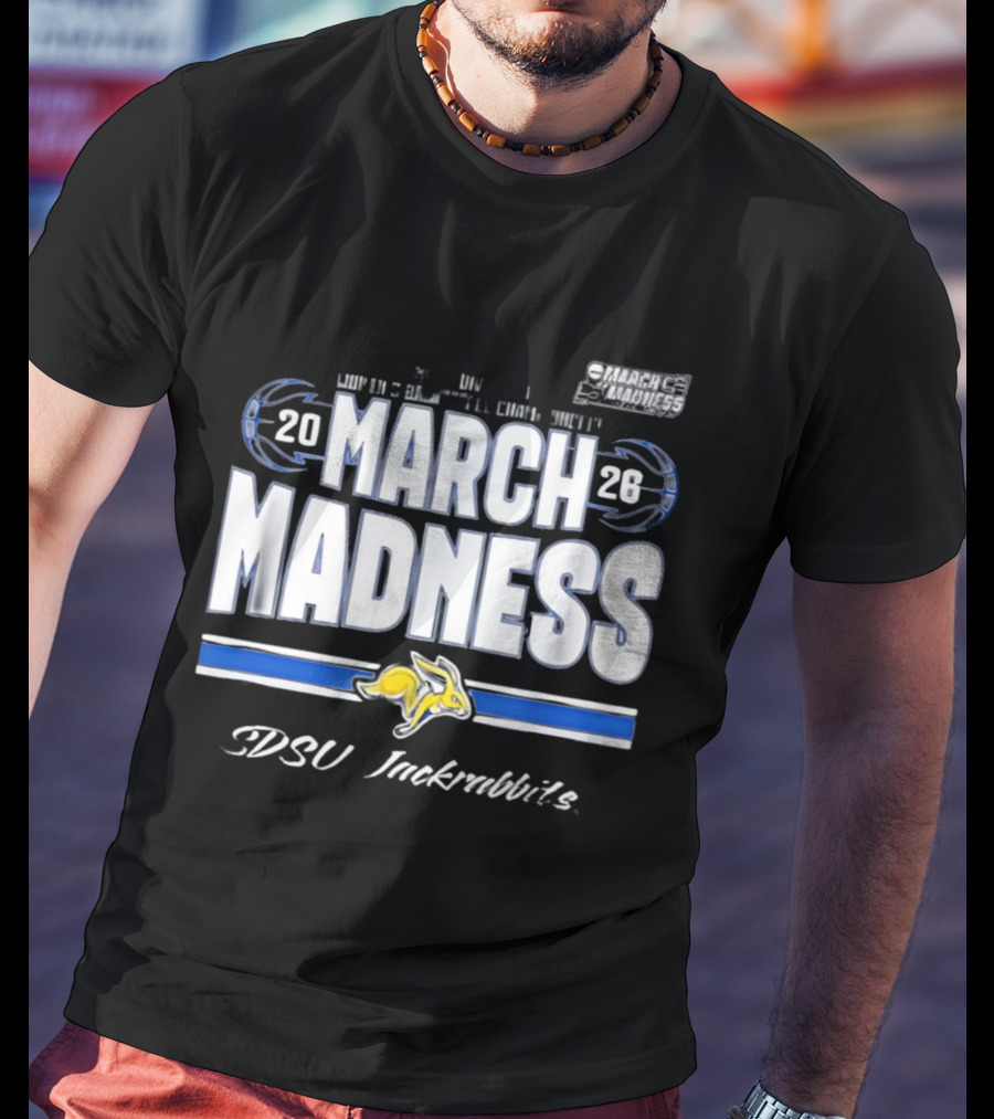 South Dakota State Jackrabbits 2026 March Madness Women's Basketball SDSU Jackrabbits T-Shirt