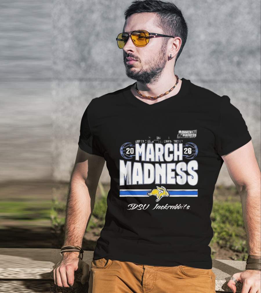 South Dakota State Jackrabbits 2026 March Madness Women's Basketball SDSU Jackrabbits T-Shirt