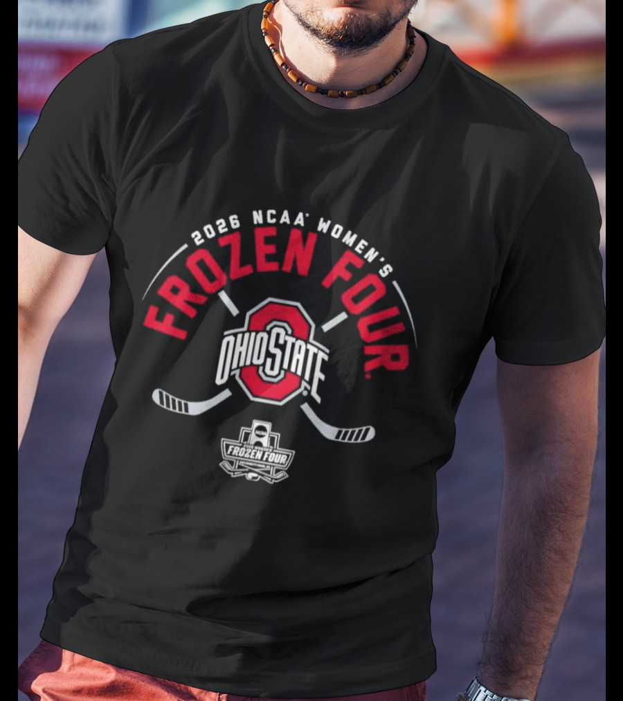 2026 NCAA Women's Frozen Four Ohio State Hockey T-Shirt