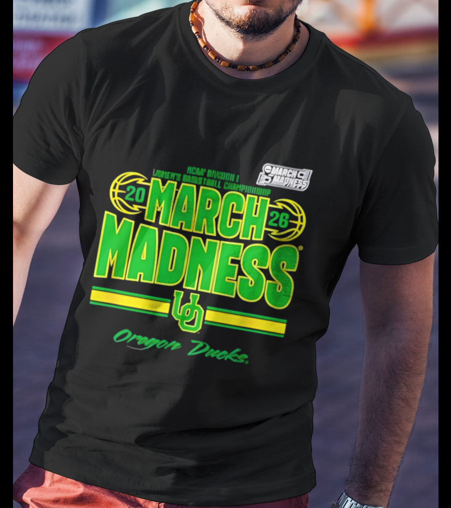 Oregon Ducks 2026 NCAA Tournament Women's Basketball Championship March Madness T-Shirt