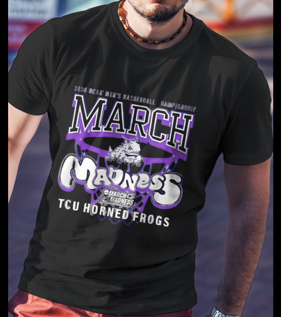 2026 NCAA Men's Basketball Championship March Madness TCU Horned Frogs T-Shirt