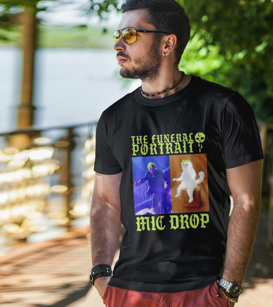 The Funeral Portrait Mic Drop T-Shirt