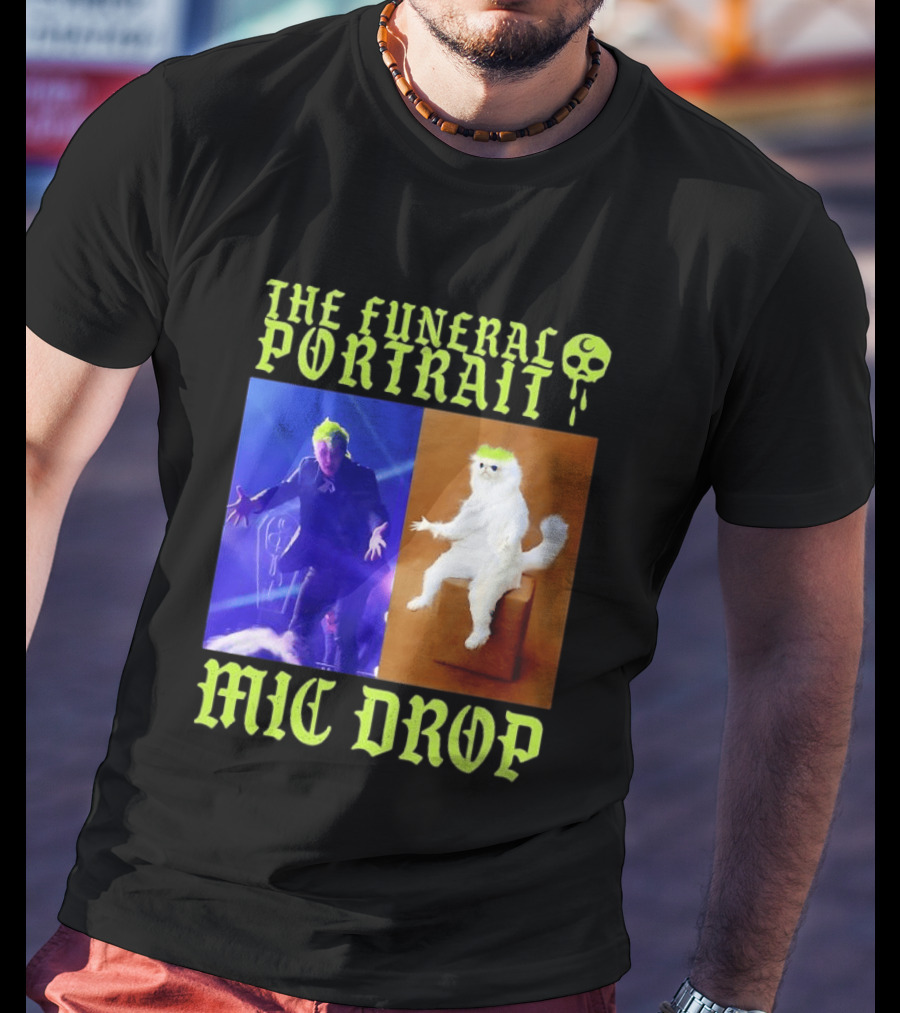 The Funeral Portrait Mic Drop T-Shirt