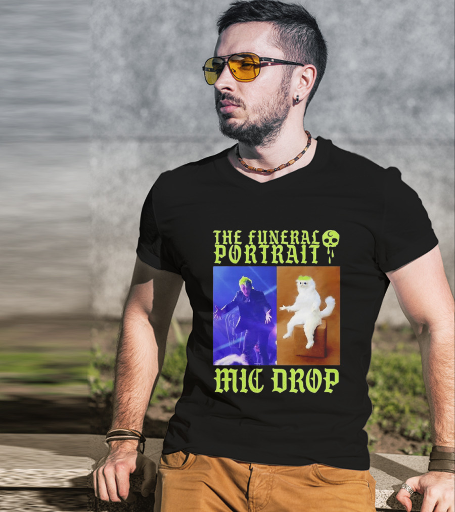 The Funeral Portrait Mic Drop T-Shirt