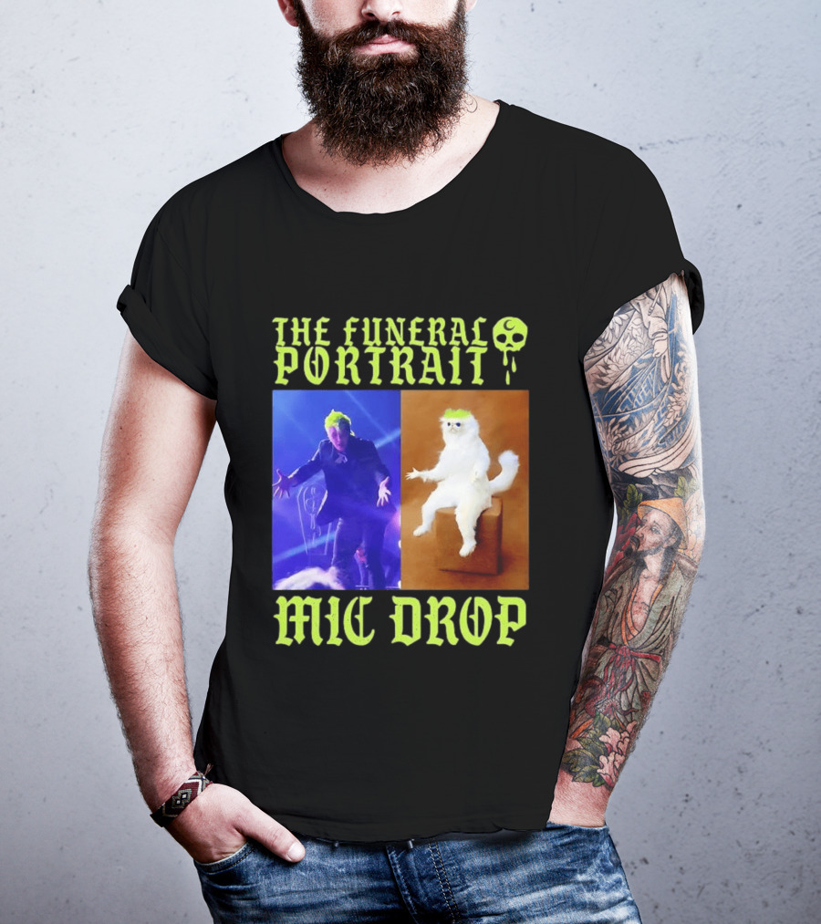 The Funeral Portrait Mic Drop T-Shirt