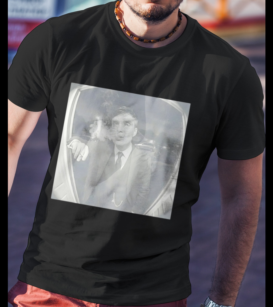 Peaky Blinders Thomas Shelby Smoking Scene T-Shirt