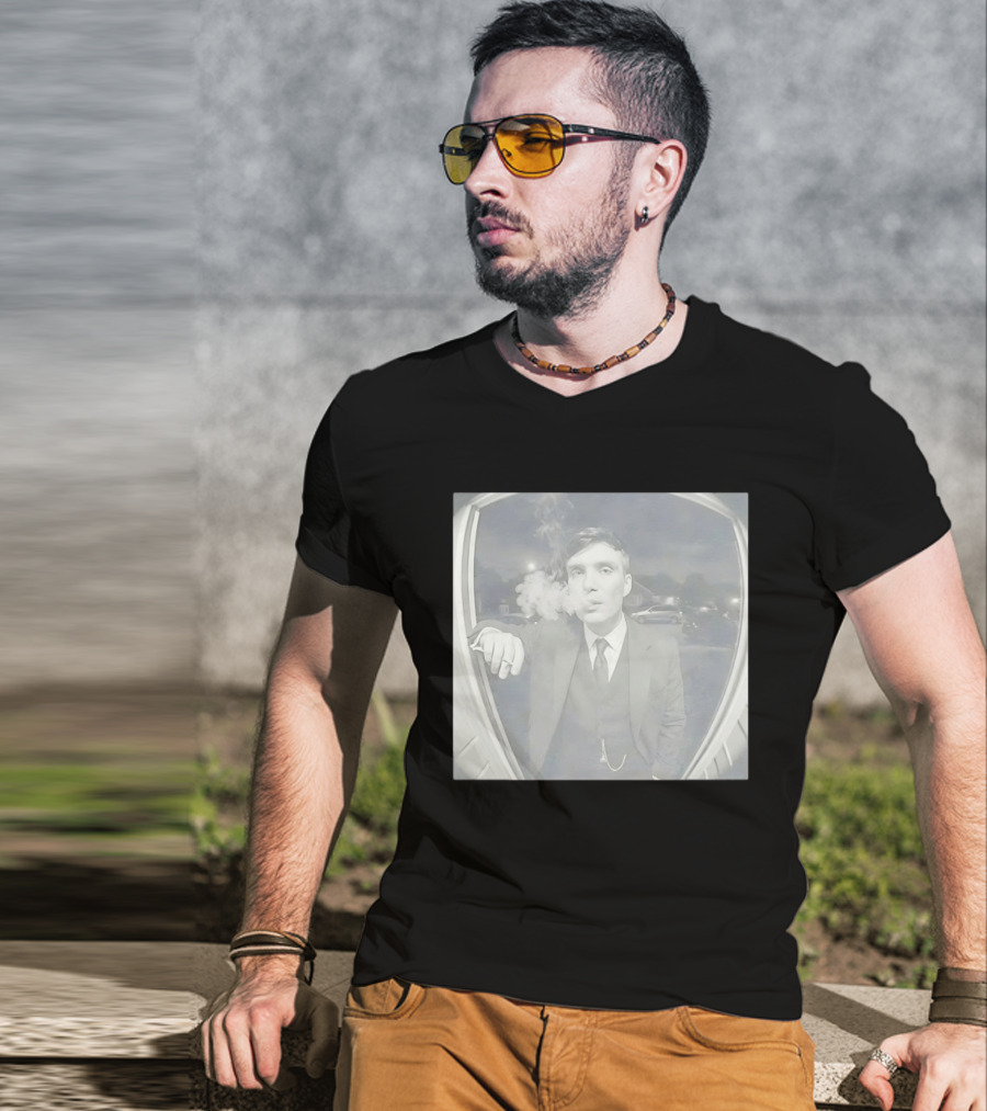 Peaky Blinders Thomas Shelby Smoking Scene T-Shirt