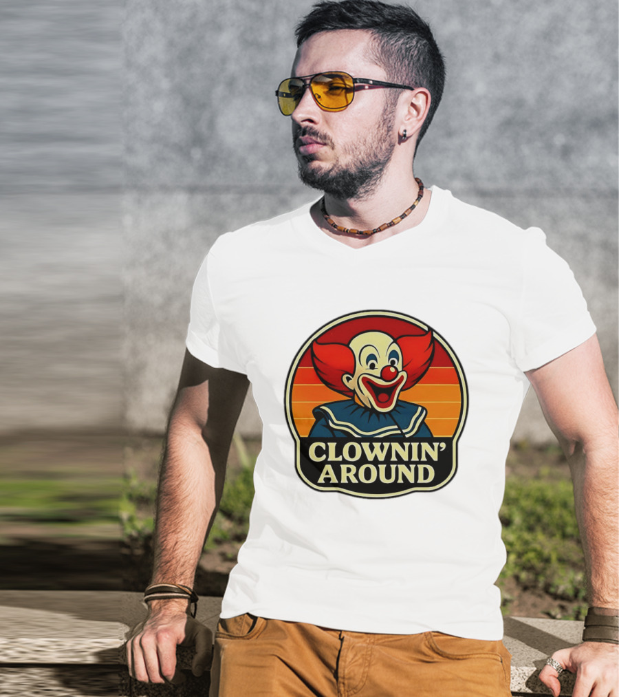 Bozo The Clown Clownin' Around T-Shirt