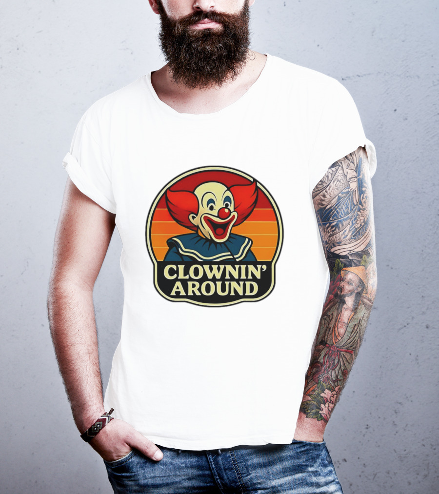 Bozo The Clown Clownin' Around T-Shirt