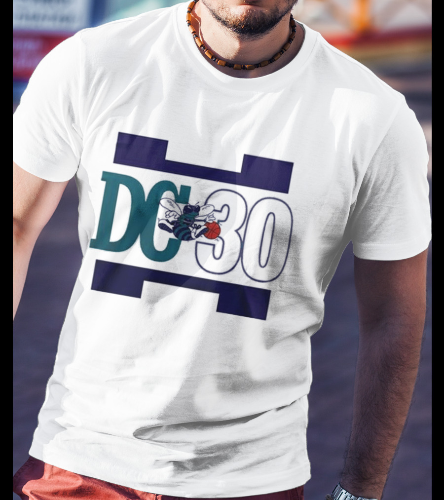 Charlotte Hornets 2026 DC 30 Dell Curry T-Shirt