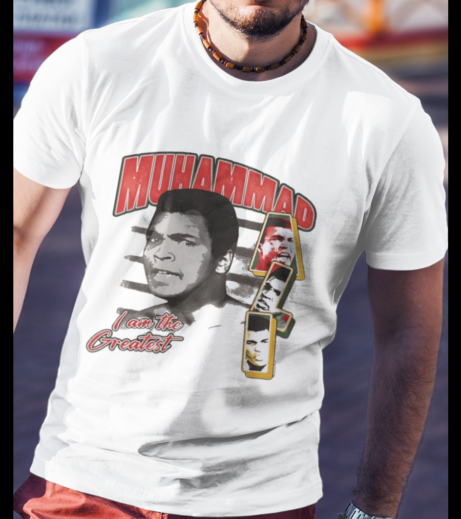 Muhammad Ali I Am The Greatest Retro Boxing Legend T-Shirt