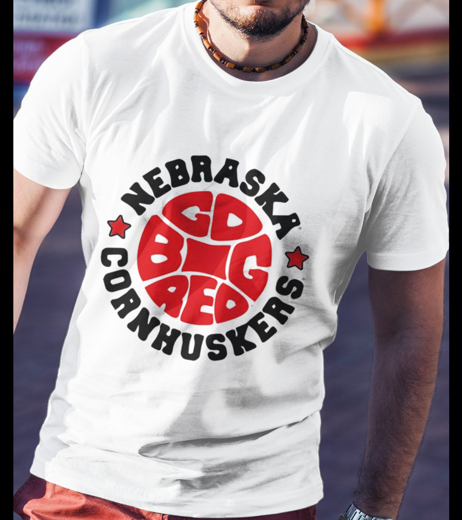 Nebraska Cornhuskers Big Red GD Basketball 1970s T-Shirt