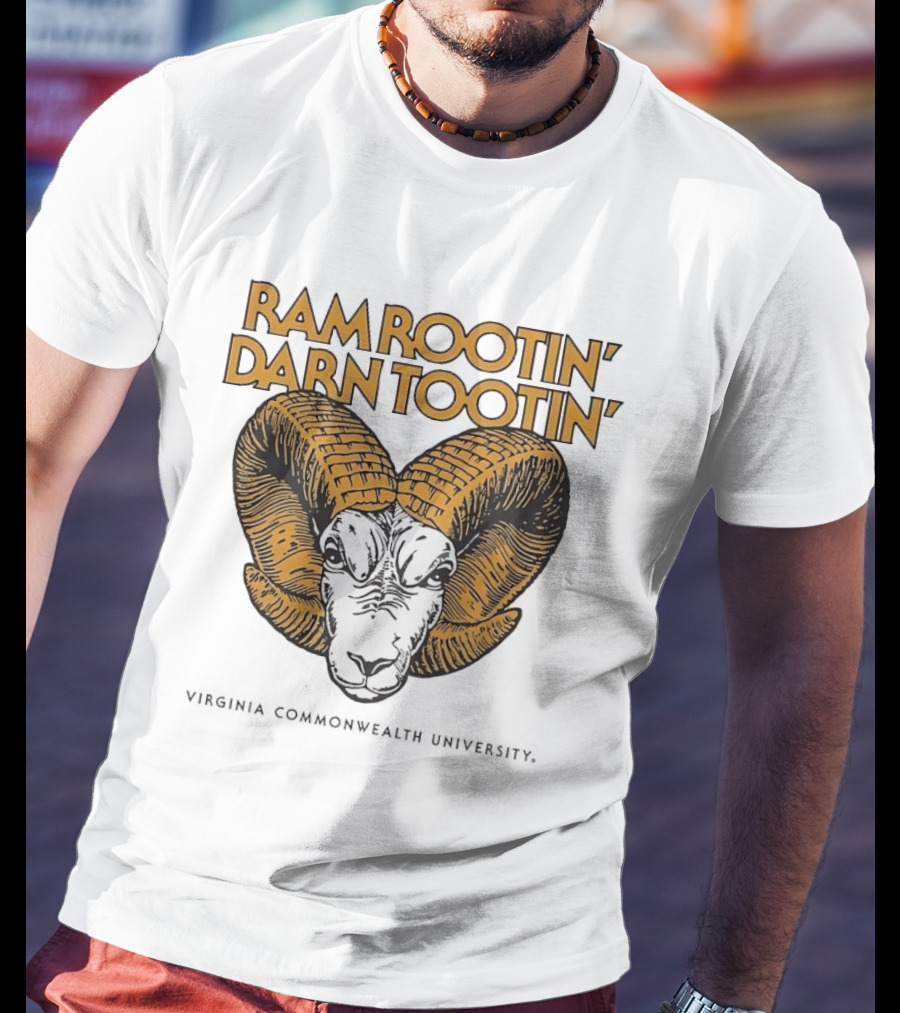 Ram Rootin Darn Tootin Virginia Commonwealth University T-Shirt