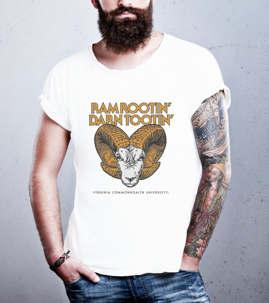 Ram Rootin Darn Tootin Virginia Commonwealth University T-Shirt