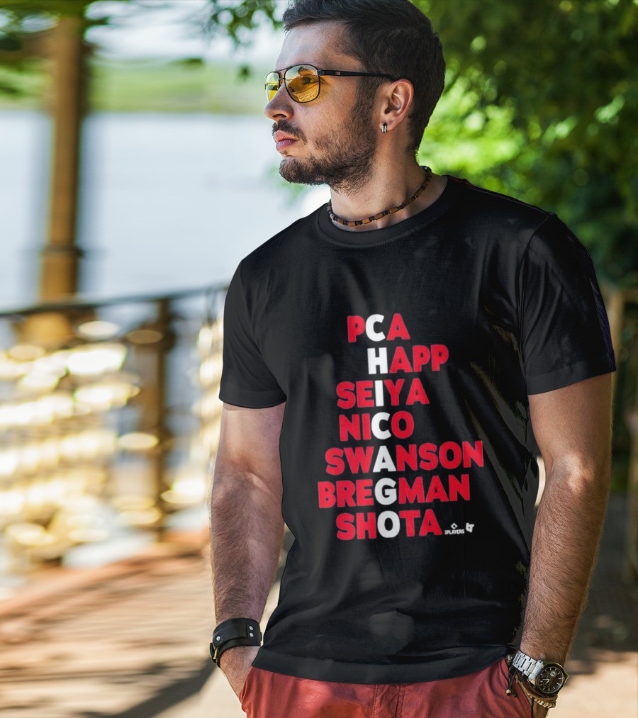 PCA Happ Seiya Nico Swanson Bregman Shota Chicago 2026 T-Shirt