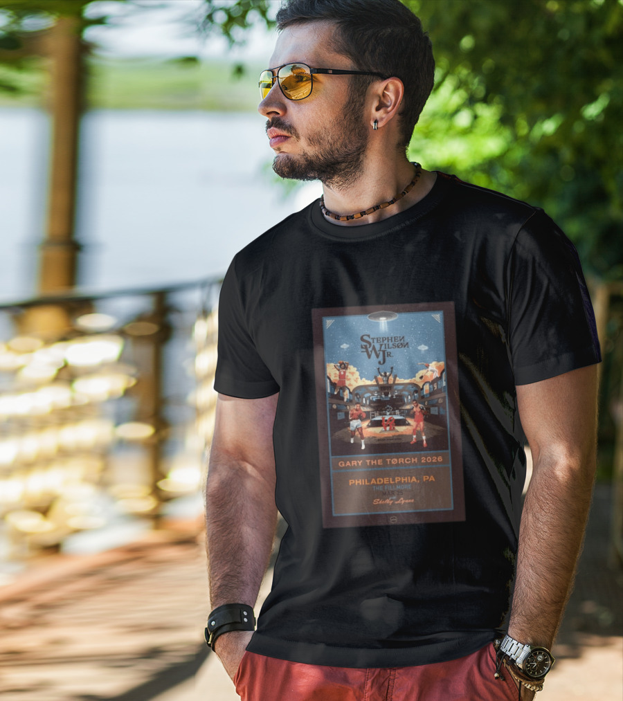 Stephen Wilson JR. Gary The Torch 2026 Philadelphia PA The Fillmore Mar 25 Shelby Lynne T-Shirt