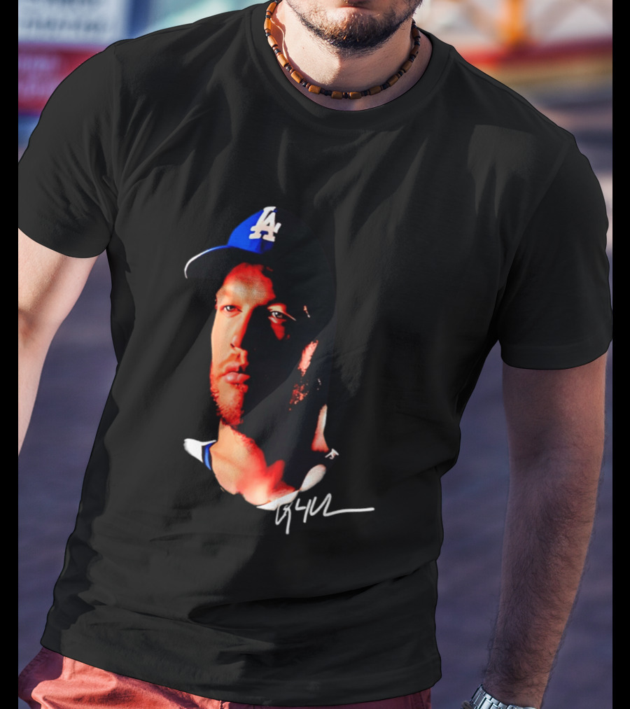 Los Angeles Dodgers Thank You Clayton Kershaw LA Cap Signature T-Shirt