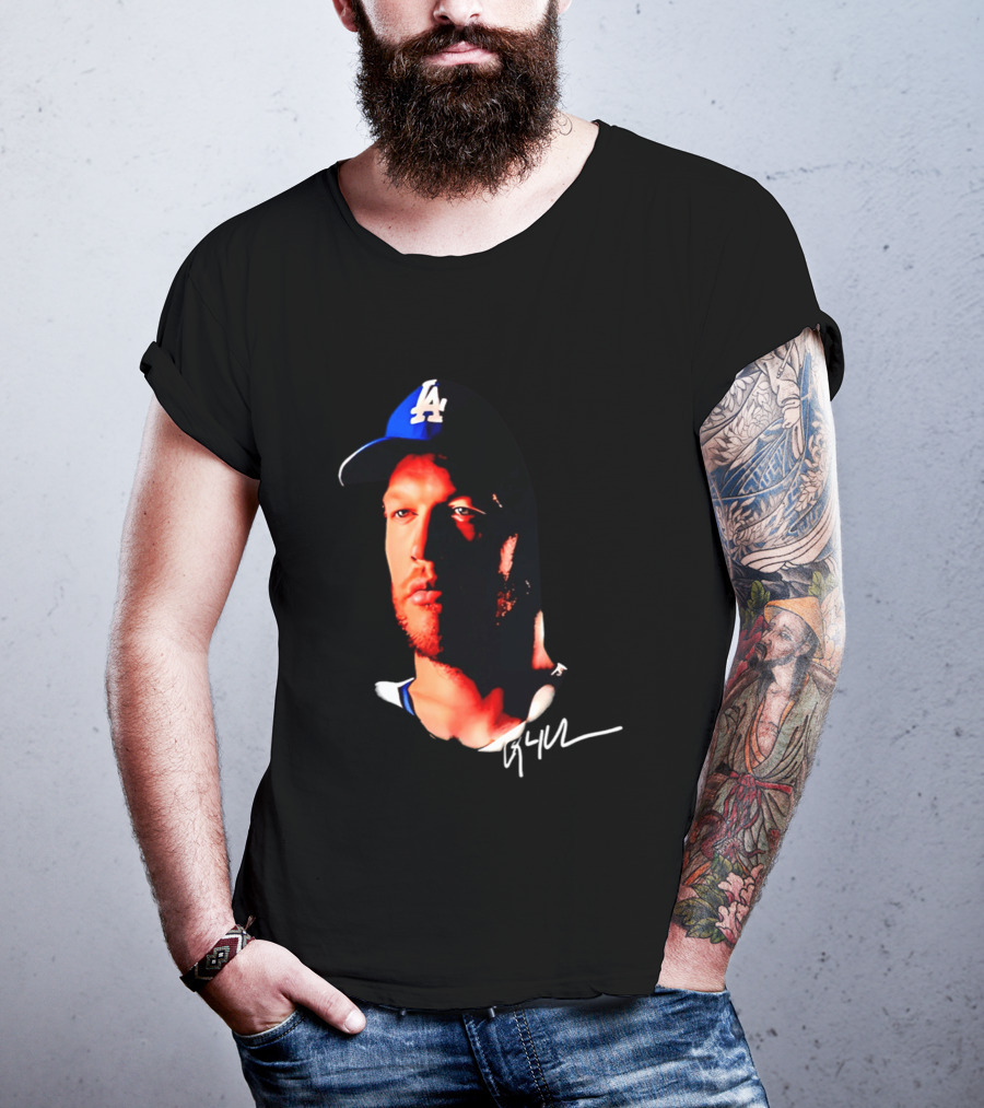 Los Angeles Dodgers Thank You Clayton Kershaw LA Cap Signature T-Shirt