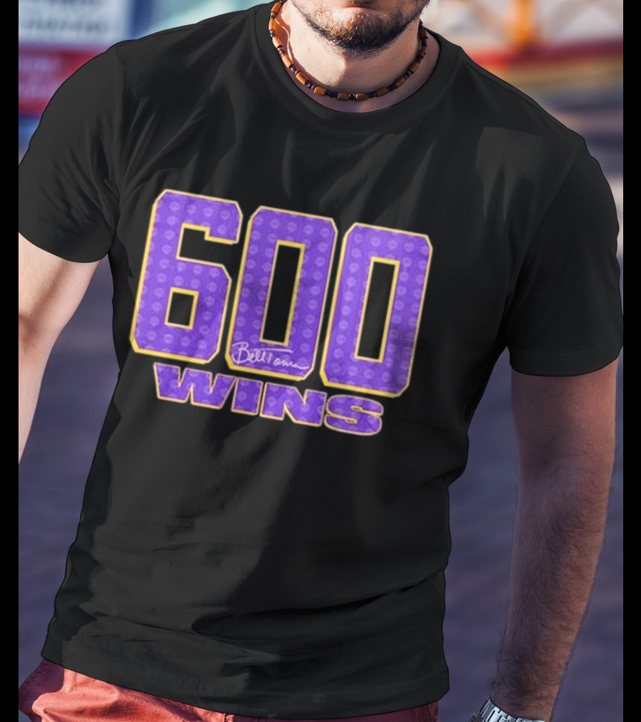 LSU Tigers Bill Torina 600 Wins Celebration 2026 T-Shirt