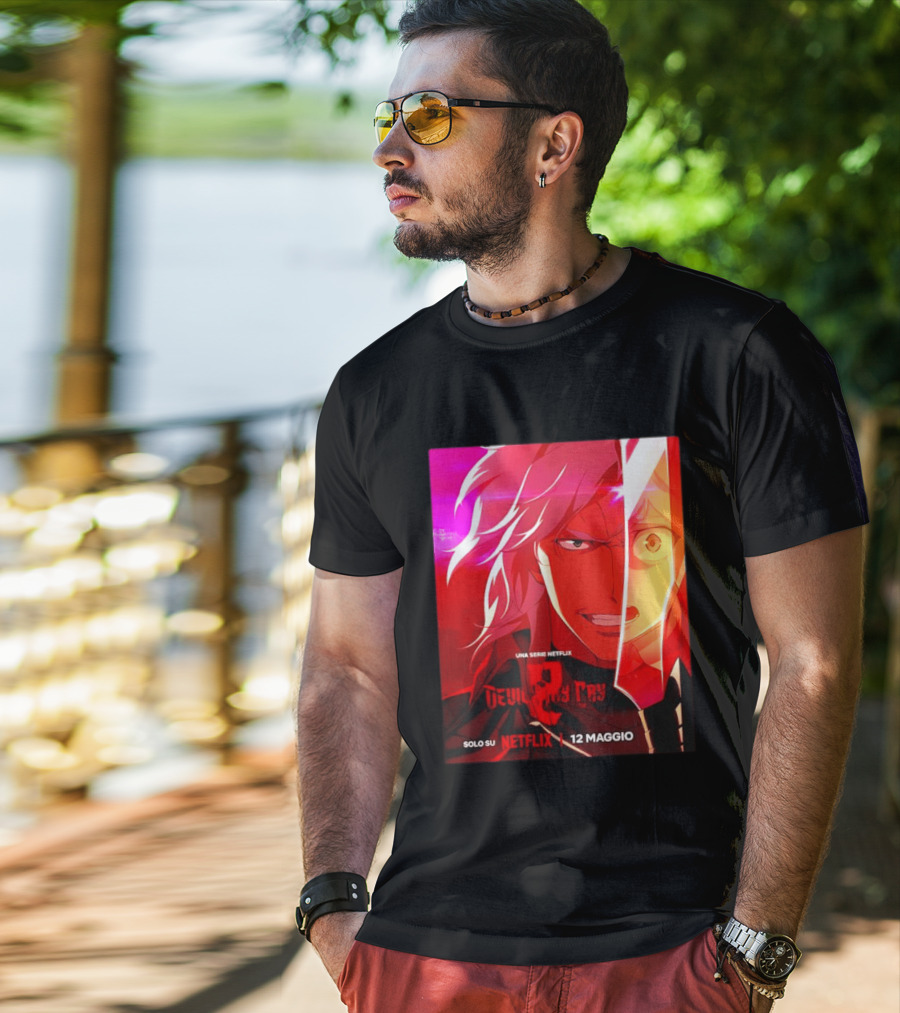 Devil May Cry Serie Netflix Solo Su Netflix 12 Maggio T-Shirt
