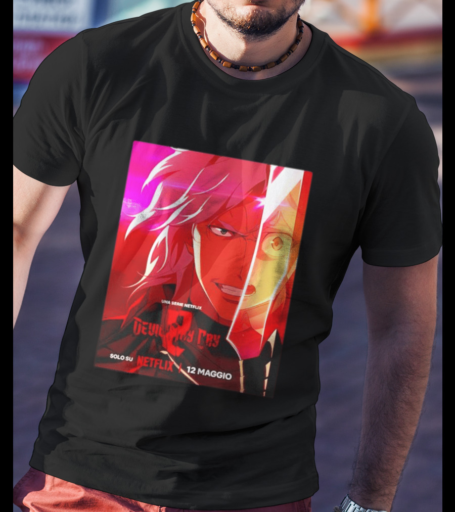 Devil May Cry Serie Netflix Solo Su Netflix 12 Maggio T-Shirt