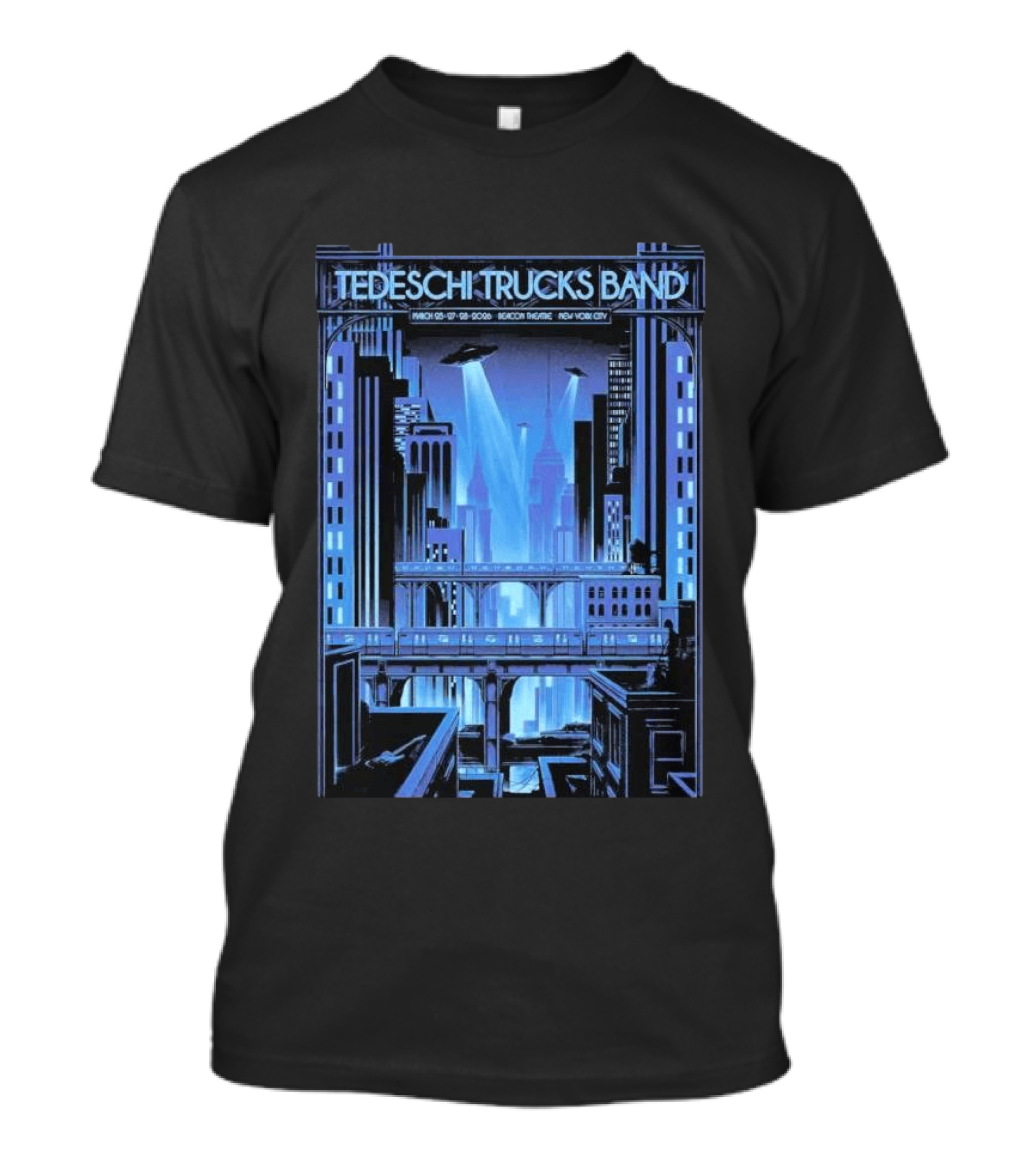 Tedeschi Trucks Band Beacon Theatre New York City March 25 28 2026 T-Shirt