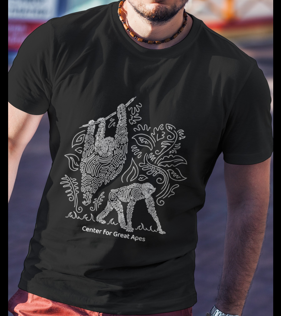 Center For Great Apes Sloth And Primate Conservation T-Shirt